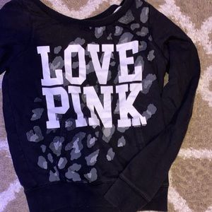 a crew neck with pockets from PINK